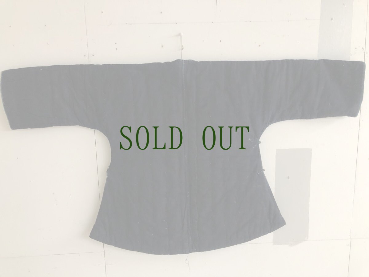 画像7: 貴州省　 布依族（プイ）本藍染木綿　ジャケット（アンティーク・生地厚め） (7)