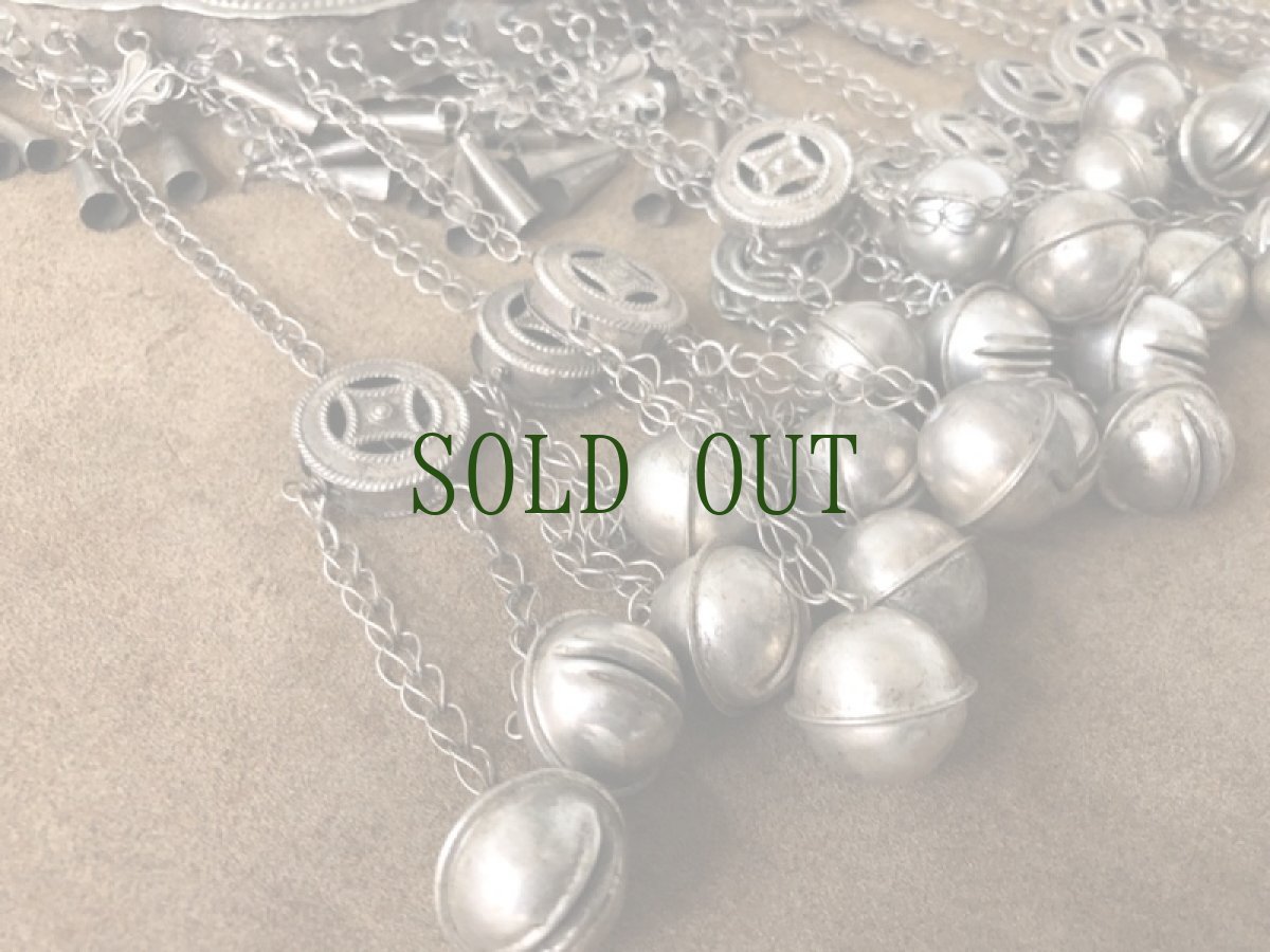 画像7: 貴州省台江地区ミャオ族の首飾り（ミャオシルバー） (7)