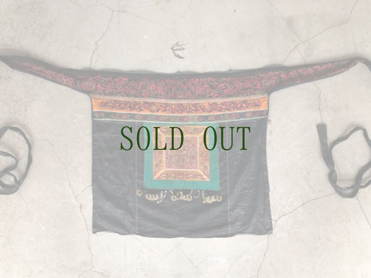 画像2: 広西チワン族自治州　侗族（dong ・トン）背帯（おんぶ布・おくるみ）　アンティーク (2)