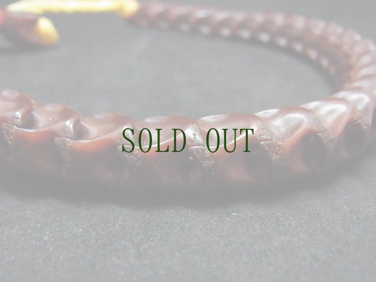 画像5: チベット　蛇骨のブレスレット (5)