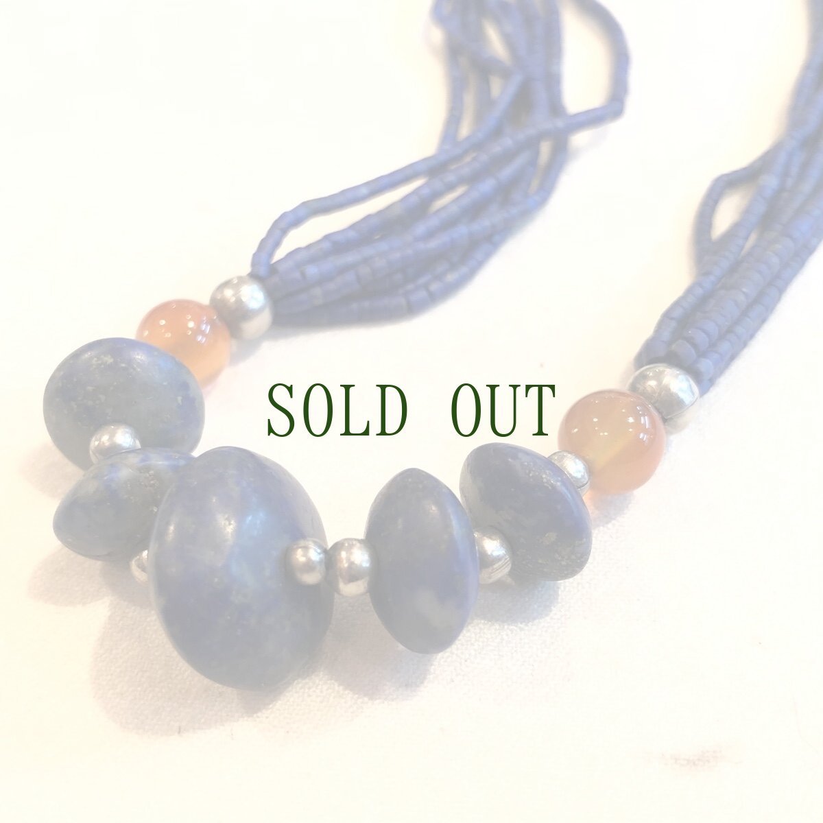 画像3: ラピスラズリ（瑠璃・青金石）のネックレス (3)