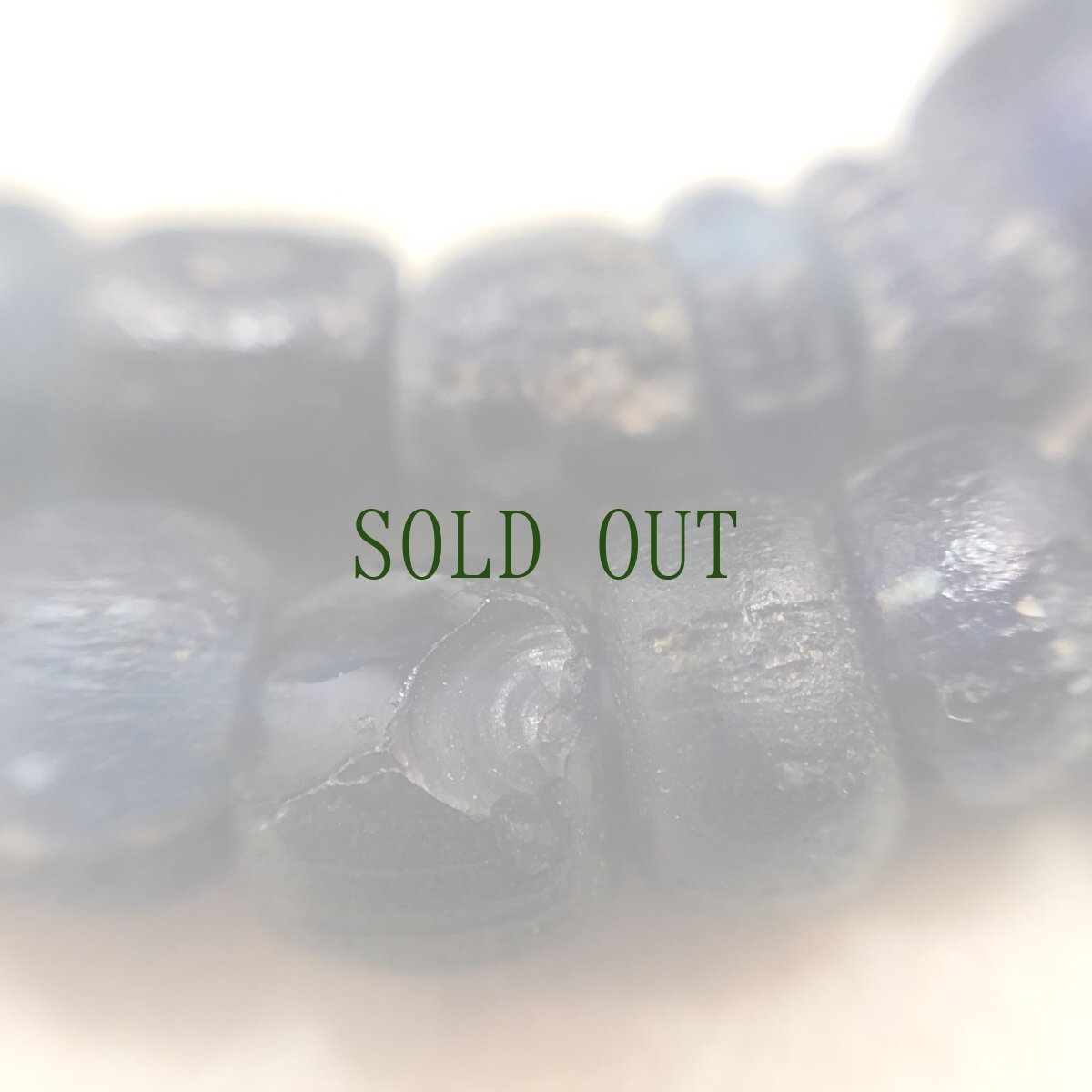 画像7: 古代ペルシャ（古代ローマン）とんぼ玉　（瑠璃珠一連） (7)