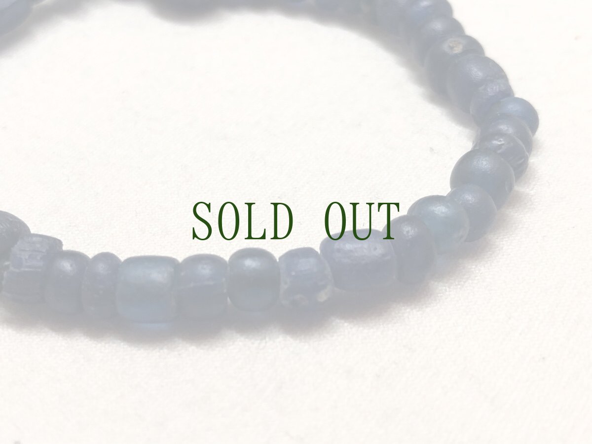 画像4: 古代ペルシャ（古代ローマン）とんぼ玉ブレスレット　（瑠璃珠） (4)