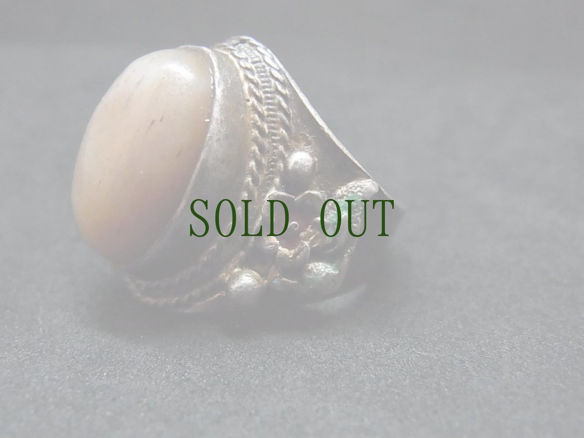 画像3: 水牛角と七宝細工の指輪 (3)