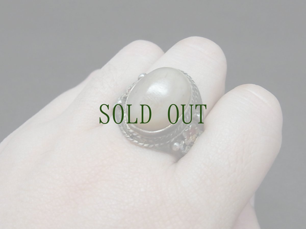 画像6: 水牛角と七宝細工の指輪 (6)