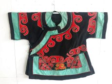 画像1: 四川省涼山彝族（ YI people’s traditional jacket）木綿（ビンテージ） (1)