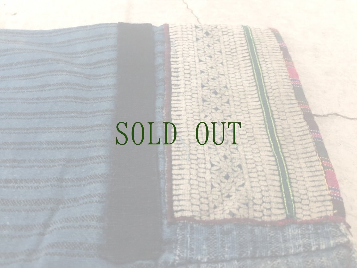 画像6: 雲南省麻栗坡县彝族（イ族）本藍染綿麻製（YI people’s traditional jacket） (6)