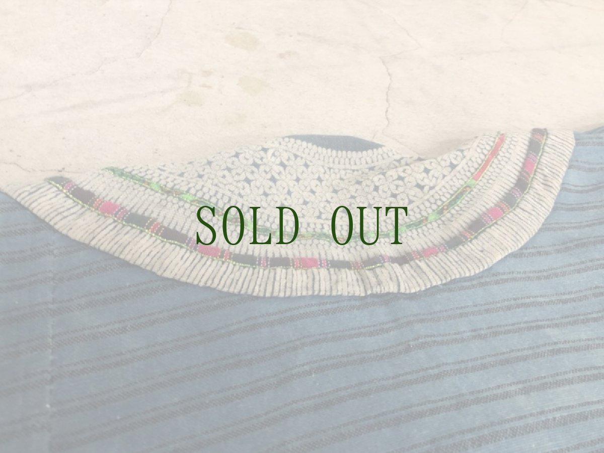 画像13: 雲南省麻栗坡县彝族（イ族）本藍染綿麻製（YI people’s traditional jacket） (13)