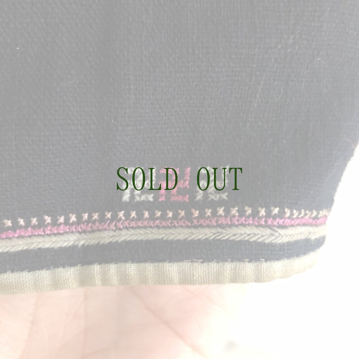 画像7: ザオティエン族ジャケット（Dao tien people‘ｓ tribal jacket）ミエン・コインザオ・ヤオ族（越南瑶銭族） (7)