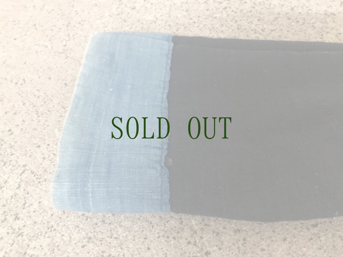 画像9: 広西省白裤瑶族（ヤオ支族）メンズジャケット（ビンテージ）木綿・藍染  (9)