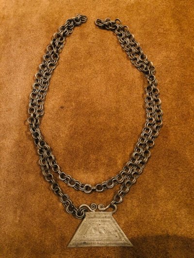 画像3: the old  silver necklace from Hmong peoples （モン族/苗支族）首飾りアンティーク 