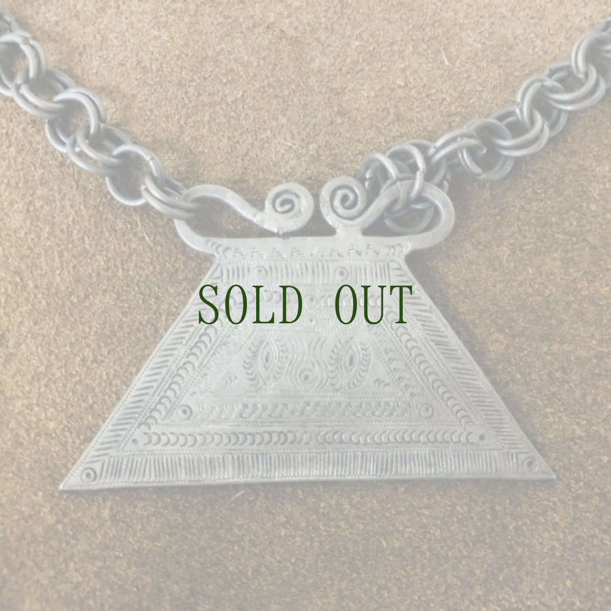 画像3: the old  silver necklace from Hmong peoples （モン族/苗支族）首飾りアンティーク  (3)