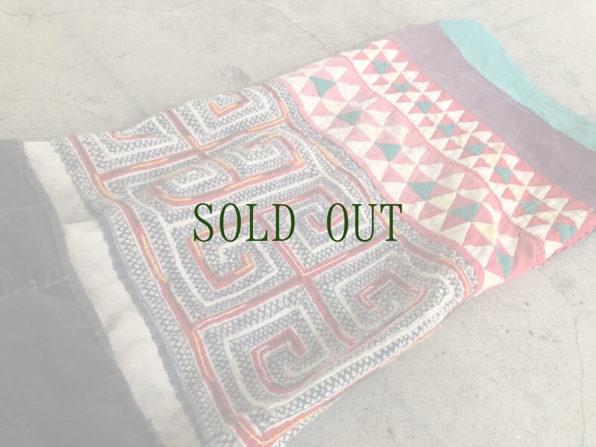 画像10: 貴州省毕节地区苗族(bi jie miao people)上衣　麻製 (10)