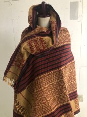 画像7: Naga tribes cotton blanket (ナガ族)　木綿・織　 (7)