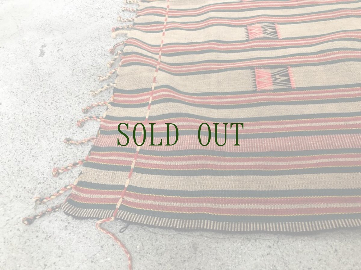 画像3: Naga tribes cotton blanket (ナガ族)　木綿・織　 (3)