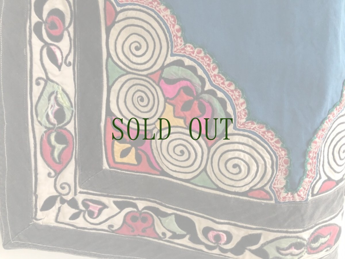 画像14: 貴州省毕节彝族（bi jie  YI people’s traditional clothing）木綿（ビンテージ） (14)