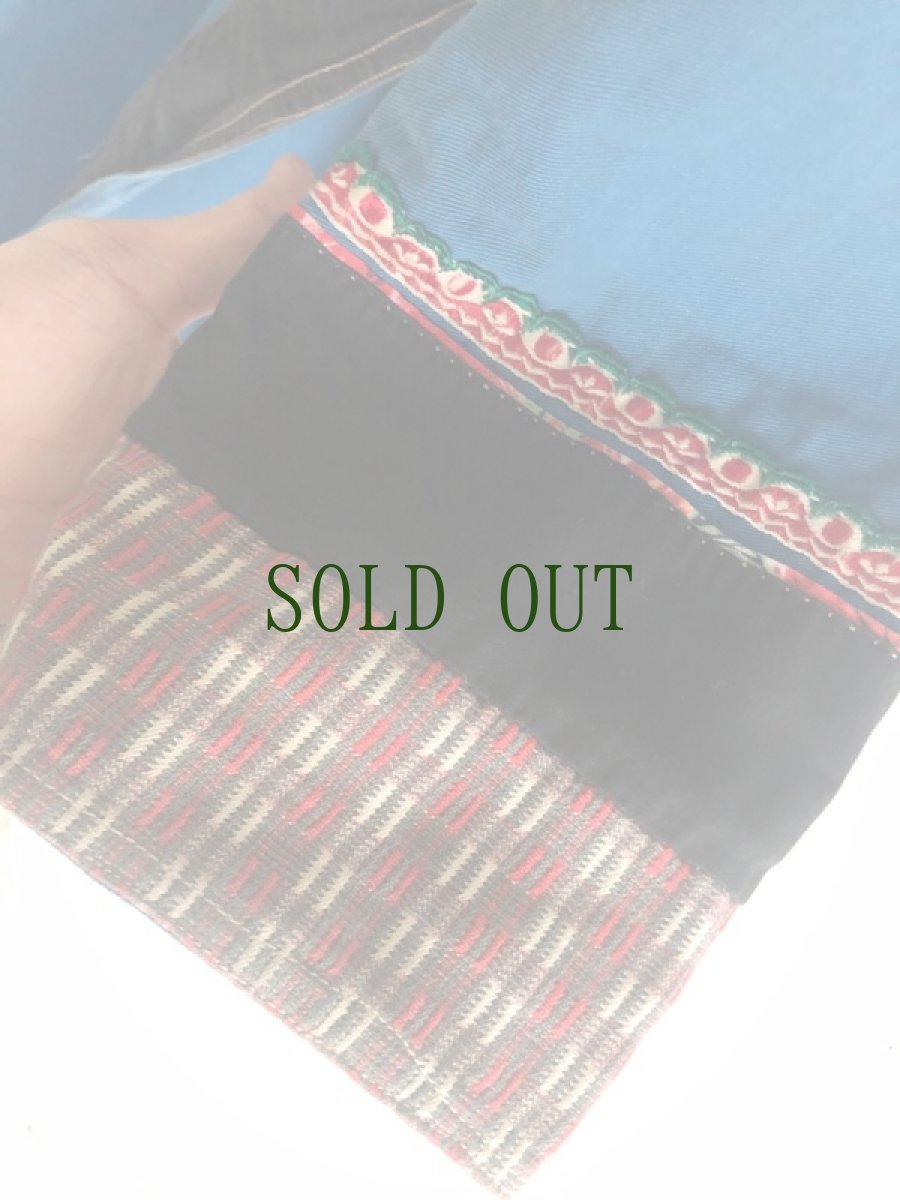 画像8: 貴州省毕节彝族（bi jie  YI people’s traditional clothing）木綿（ビンテージ） (8)