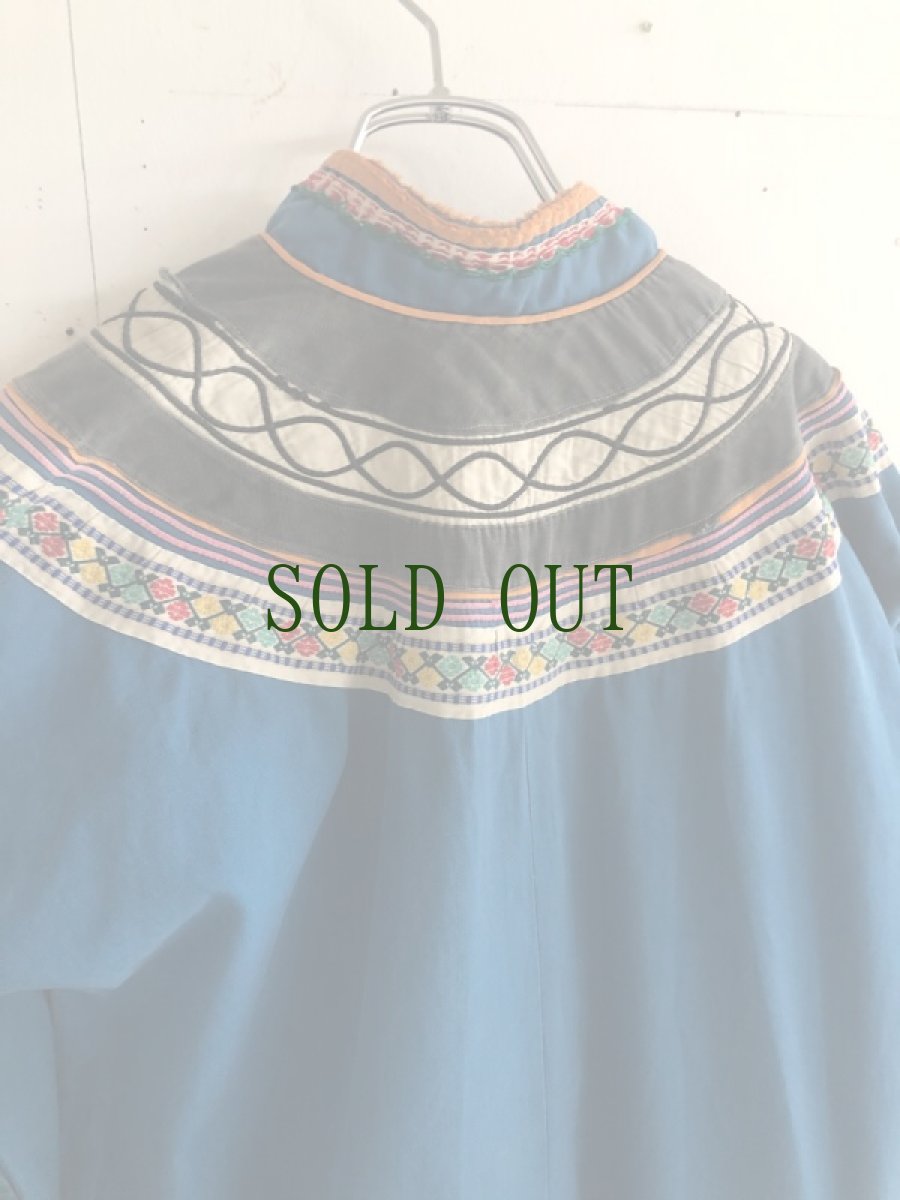 画像10: 貴州省毕节彝族（bi jie  YI people’s traditional clothing）木綿（ビンテージ） (10)