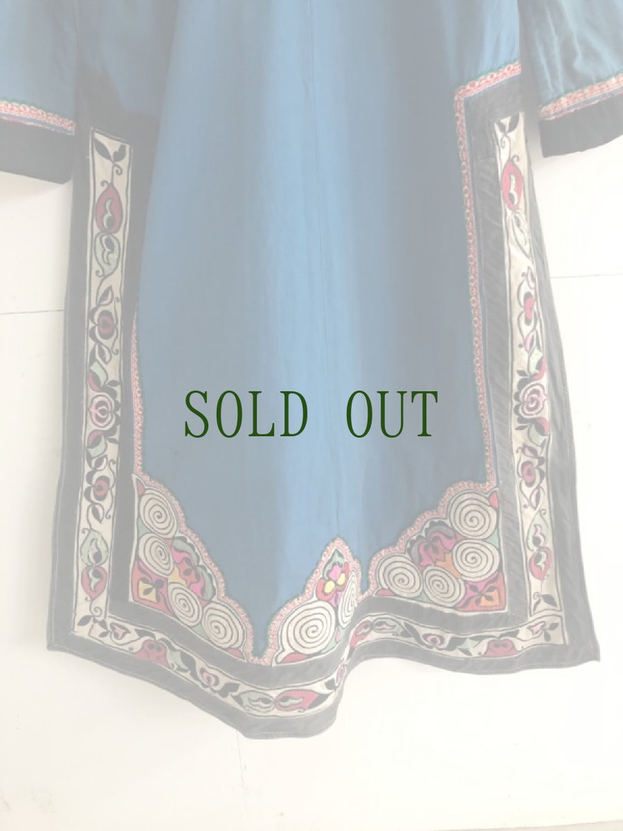 画像11: 貴州省毕节彝族（bi jie  YI people’s traditional clothing）木綿（ビンテージ） (11)