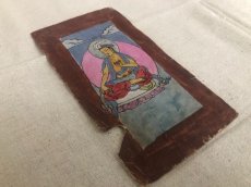 画像3: チベットのタンカ(菩薩画)ザカཙ་ཀ　アンティーク(額付) (3)
