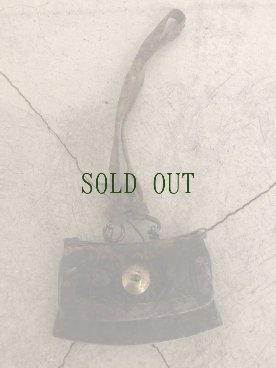 画像2: チベットの火打ち鎌（火打ち道具・メチャ）Tibetan fire starter.　アンティーク (2)