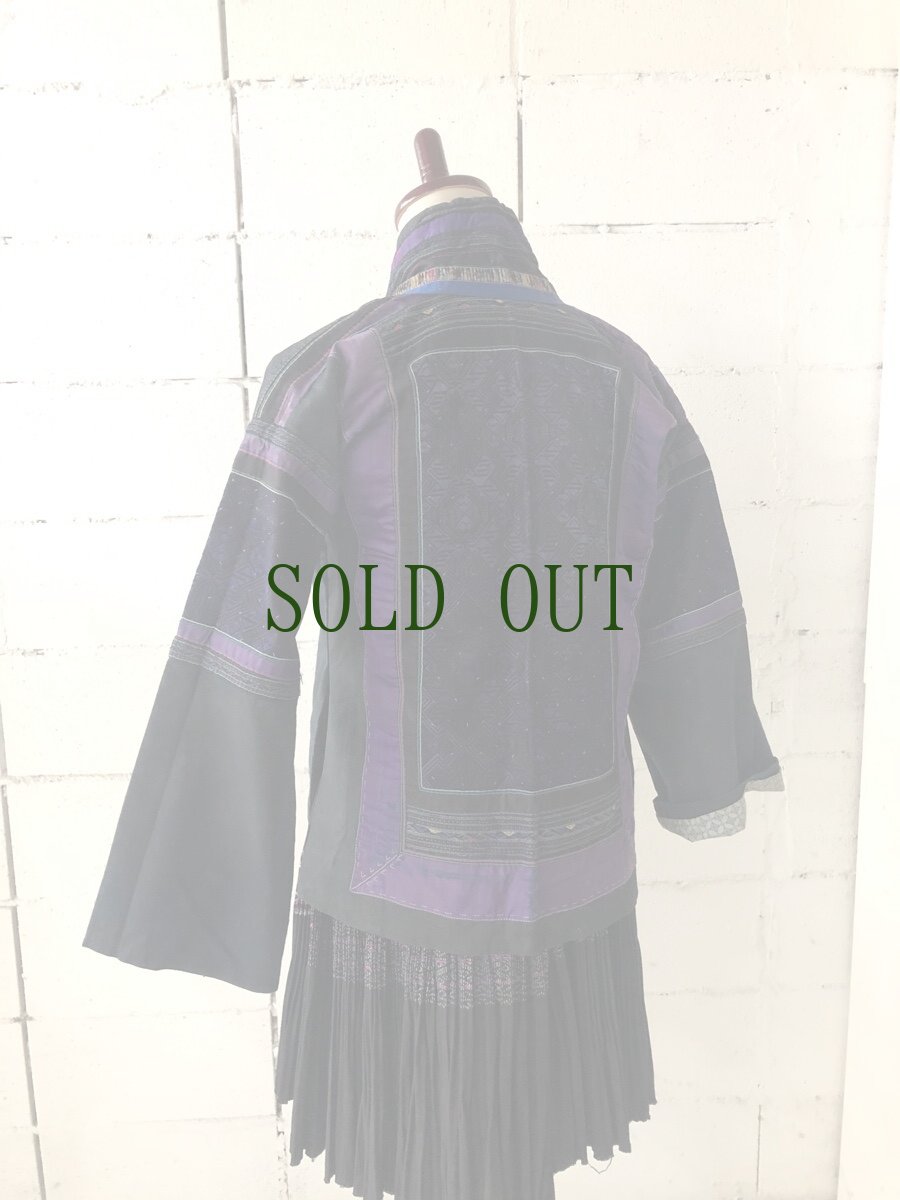 画像18: 貴州省貞豊（ジェンフォン）ミャオ族　女性用上衣　アンティーク (18)