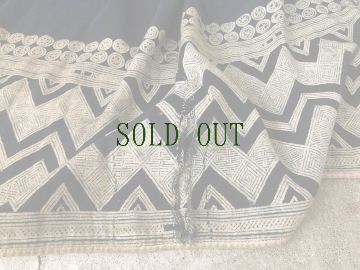 画像6: ザオティエン族（コインザオ）スカート（Dao tien people‘ｓ tribal skirt）ミエン族（越南瑶銭族） (6)