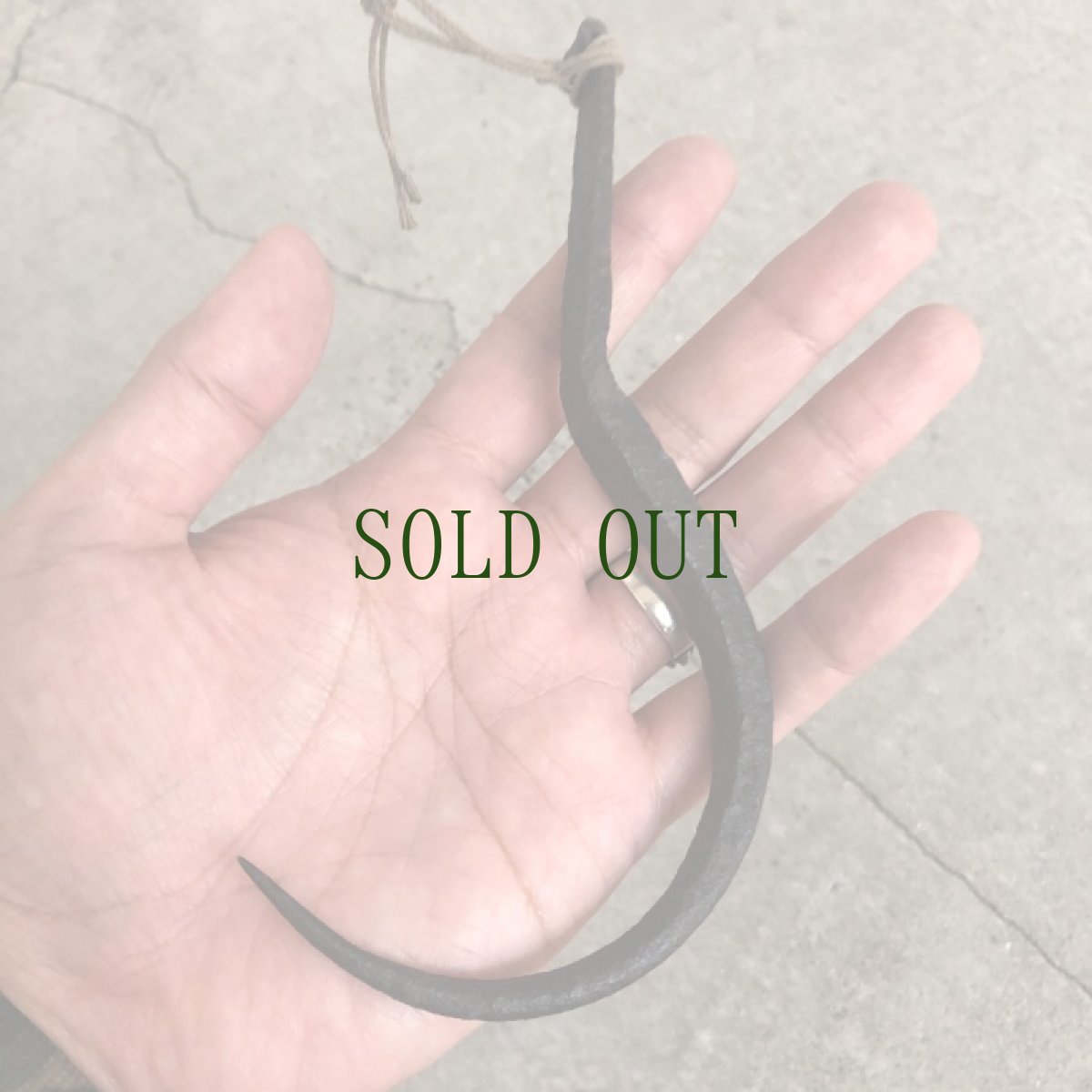 画像6: アイヌ・鉄鉤　(マレク)　　古民具 (6)