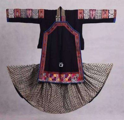画像3: 貴州省布依族（プイ族）　刺繍・ろうけつ・藍染め　木綿ジャケット（ビンテージ）