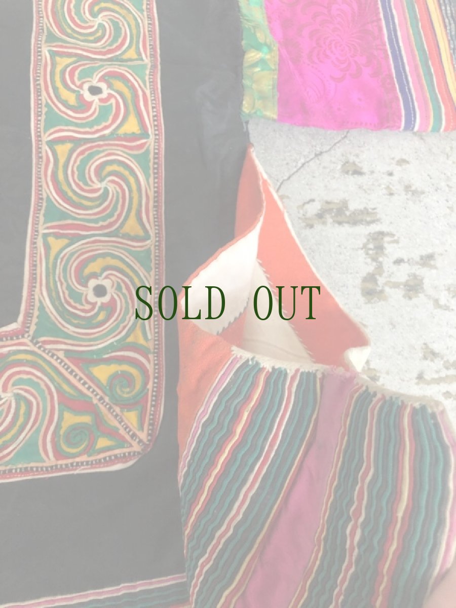 画像16: 貴州省織金苗族(zhi jing miao )　刺繍ジャケット（アンティーク） (16)