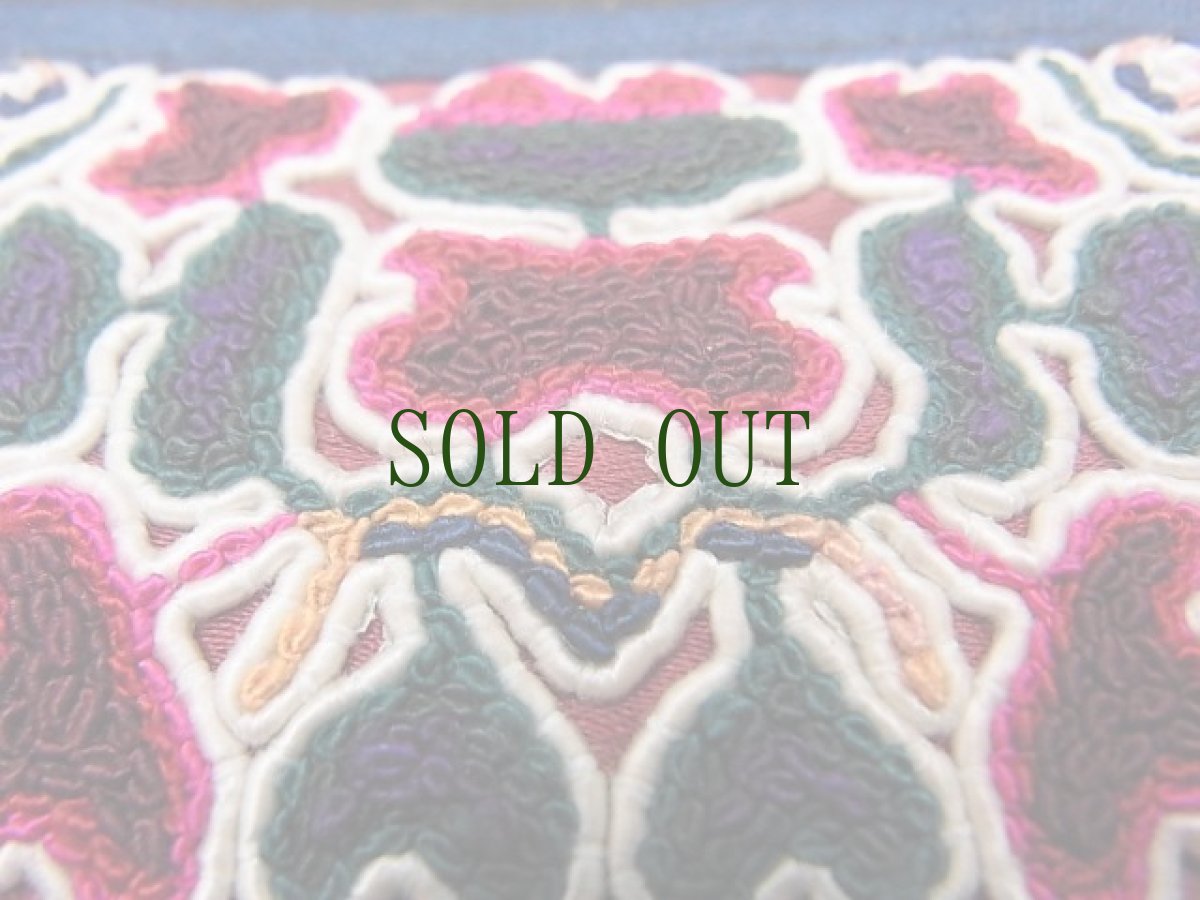 画像5: 貴州省ミャオ族の刺繍古裂・布ブレスレット　 (5)