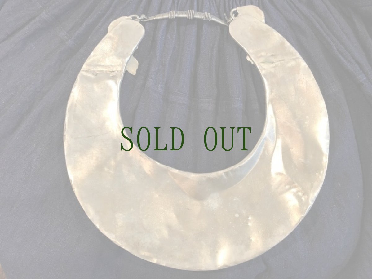 画像8: 貴州苗族のトライバル首飾り（ミャオシルバー） (8)