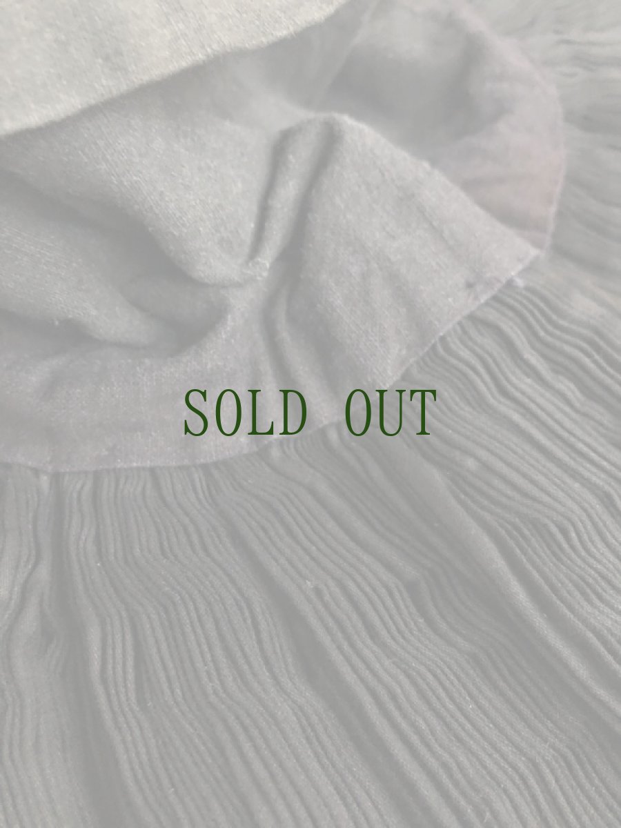 画像14: 貴州省黄平苗族(ミャオ族)　木綿プリーツ巻きスカート（草木染）ビンテージ　 (14)