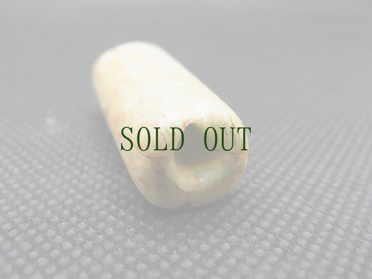 画像3: 古代アマゾナイトの管玉　(トアレグ族・ニジェール)　天河石 (3)