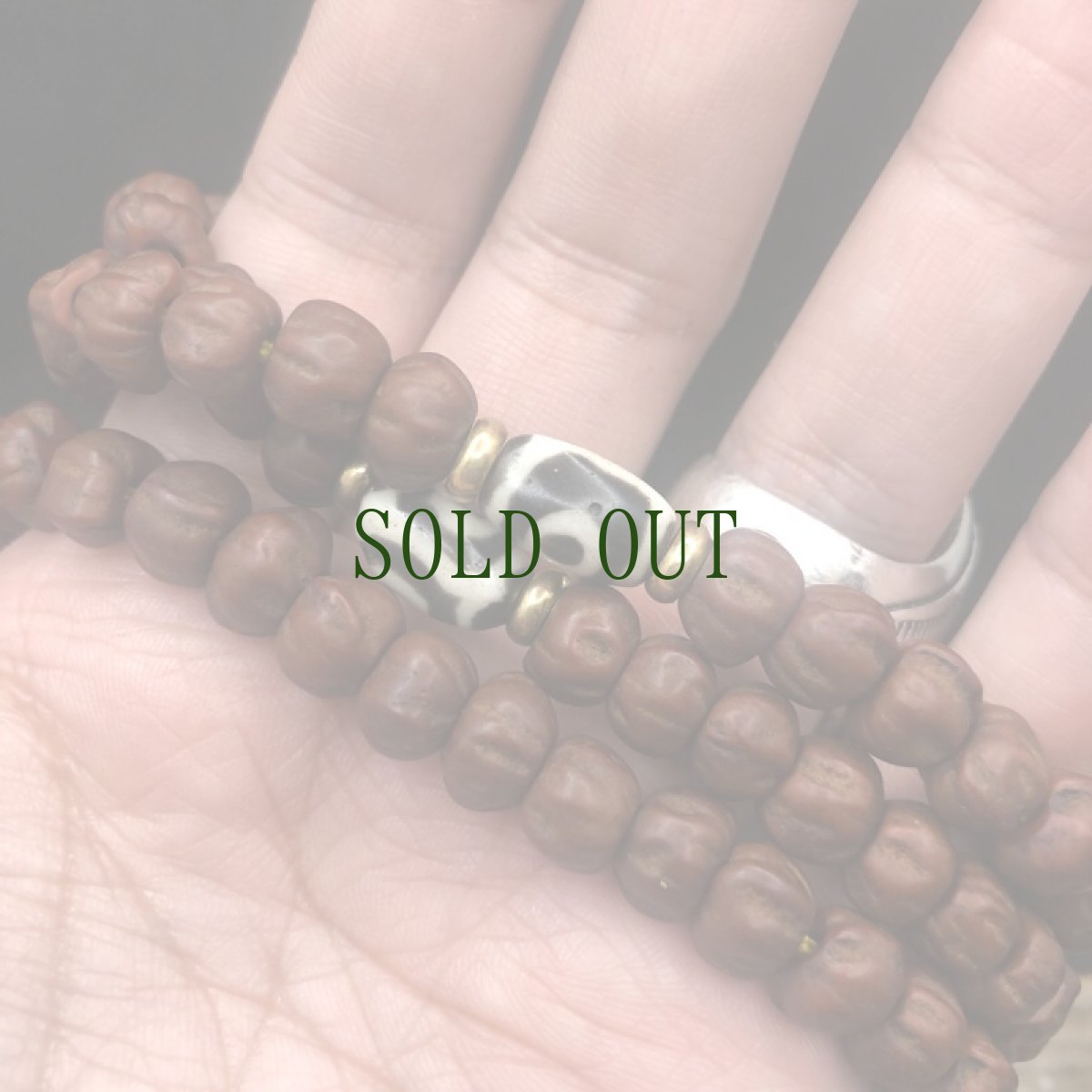 画像7: 老百香子菩提樹の御数珠　(antique tibetan mala bai xiang zi)　 (7)