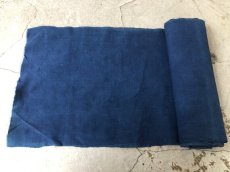 画像5: 貴州省ミャオ族　本藍染　手紬手織り木綿　反物　（約40cm×6m）　 (5)