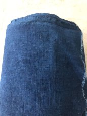 画像3: 貴州省ミャオ族　本藍染　手紬手織り木綿　反物　（約40cm×6m）　 (3)