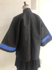 画像3: 舟渓青曼苗族(zhou xi qing man /ミャオ族)　藍染麻製ジャケット（蝙蝠衣） (3)