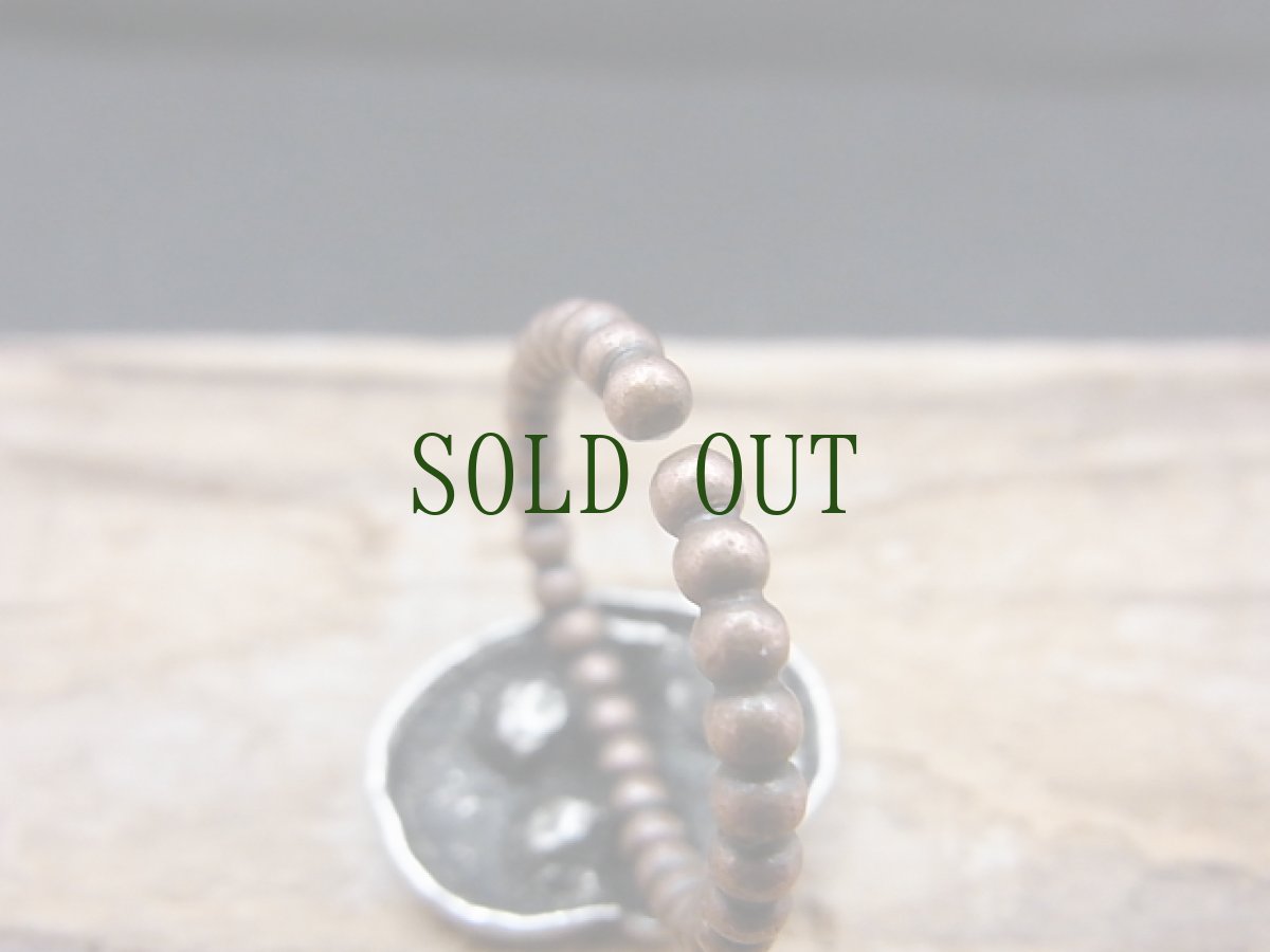 画像5: チベット・トクチャ(天鉄・Thogchags)　スカル（ルンゴ）リング（純銀） (5)