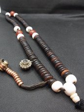画像5: チベット・老椰子玉の御数珠　(old palm beads tibetan mala )　109玉 (5)