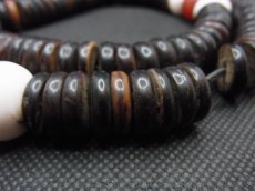 画像13: チベット・老椰子玉の御数珠　(old palm beads tibetan mala )　109玉 (13)