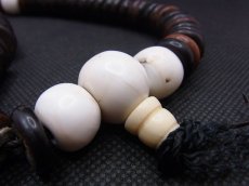 画像11: チベット・老椰子玉の御数珠　(old palm beads tibetan mala )　109玉 (11)