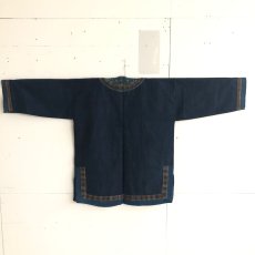 画像9: 雲南省麻栗坡县彝族（イ族）本藍染綿麻製（YI people’s traditional jacket） (9)