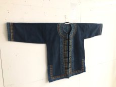 画像15: 雲南省麻栗坡县彝族（イ族）本藍染綿麻製（YI people’s traditional jacket） (15)