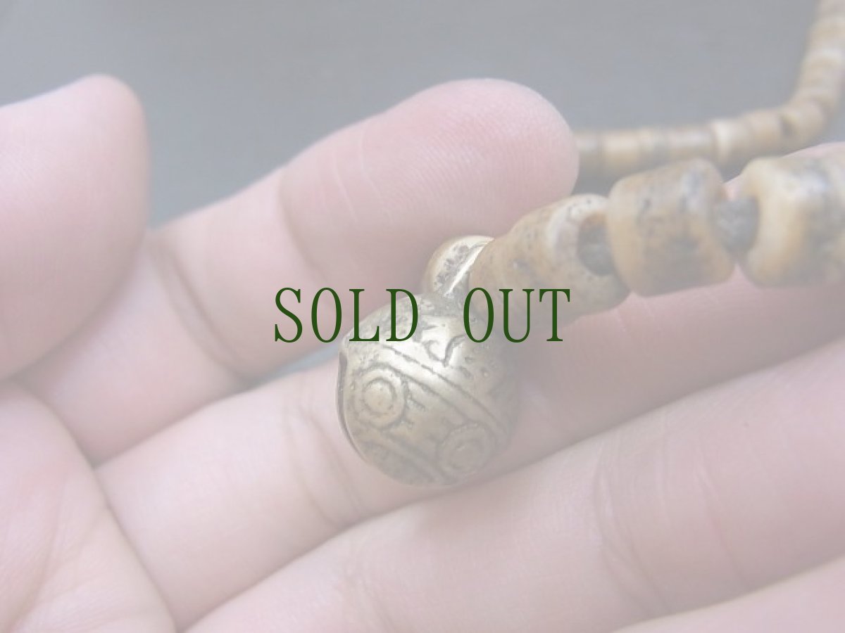 画像6: カパラとガウの略式念珠　(チベタンKapala Mala ) ཀ་པ་ལ　カパーラマーラ　72珠 (6)