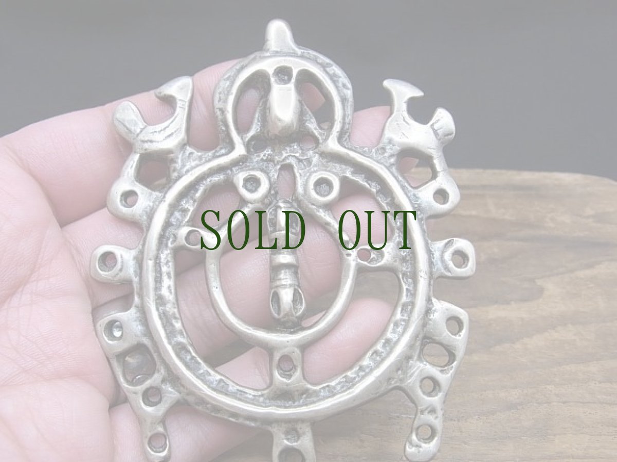 画像9: 天鉄・トクチャ(Tortoise motif thogchags)（山亀、法輪、曼荼羅、孔雀、金剛杵）　　　 (9)