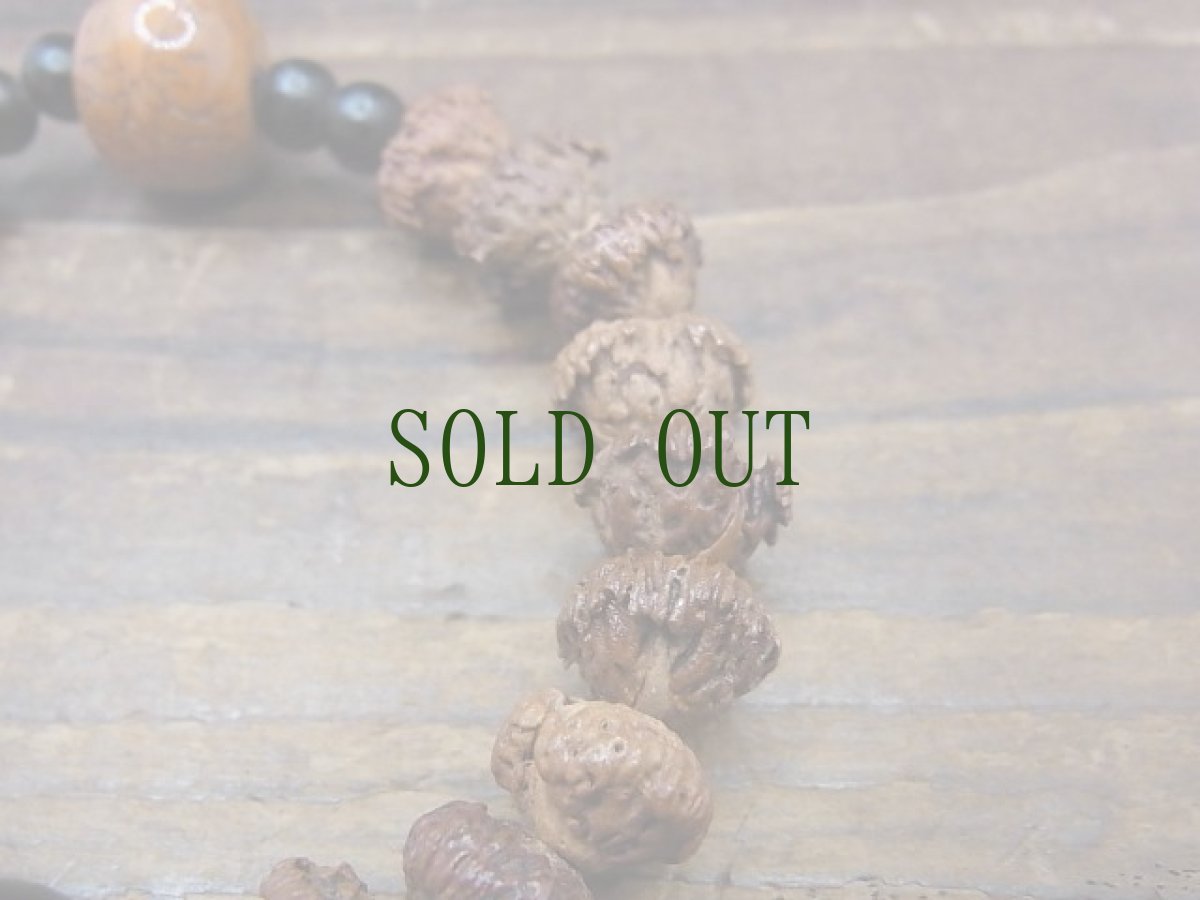 画像7: 蓮華菩提樹と鳳眼菩提樹、沈香珠（伽羅）のブレスレット (7)