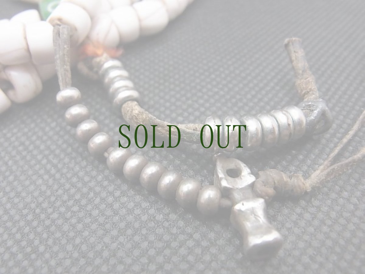 画像5: シャンカのお数珠　（七宝(saptaratna)　チベタンＭＡＬＡ）　アンティーク (5)