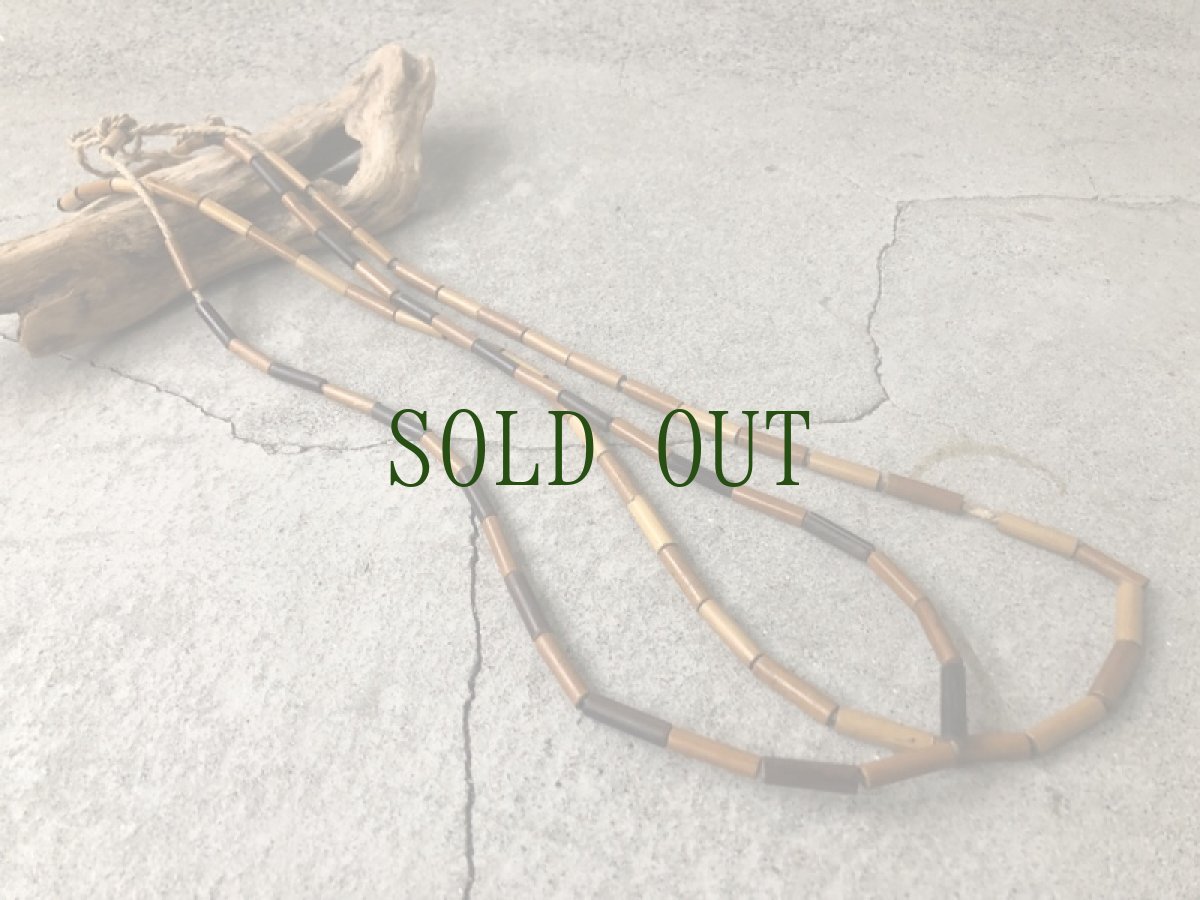 画像2: 竹製管玉の装飾品　(上川アイヌ・時代物) (2)