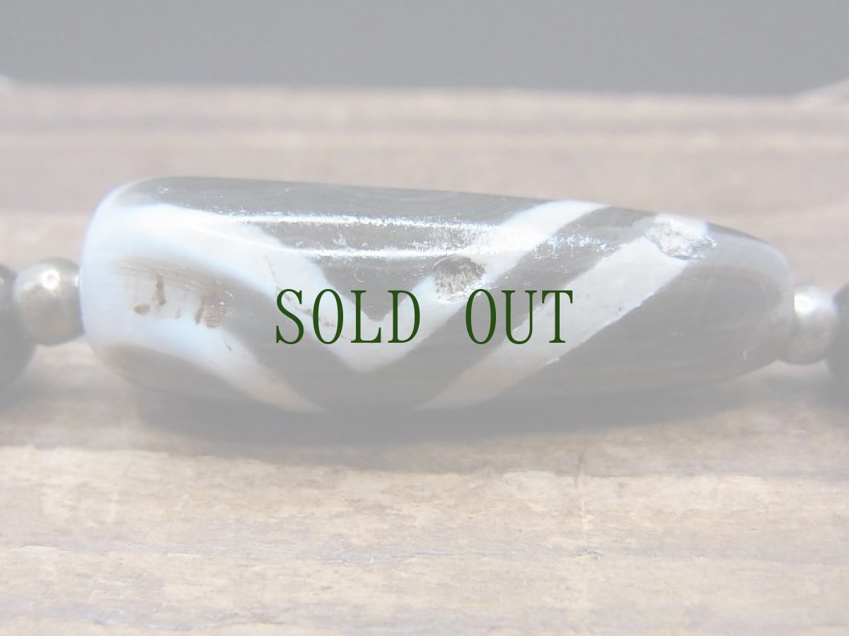 画像8: 古代ジービーズ（ancient dzi mig chig pa ）老一眼天珠　オリジナル (8)